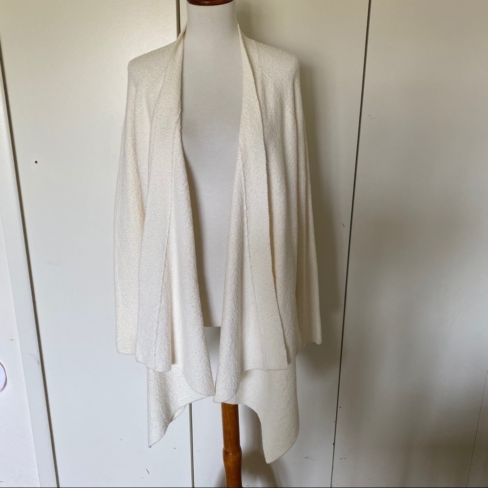 Brochu Walker Stowe drape front asymmetrical cardi - Picture 2 of 12